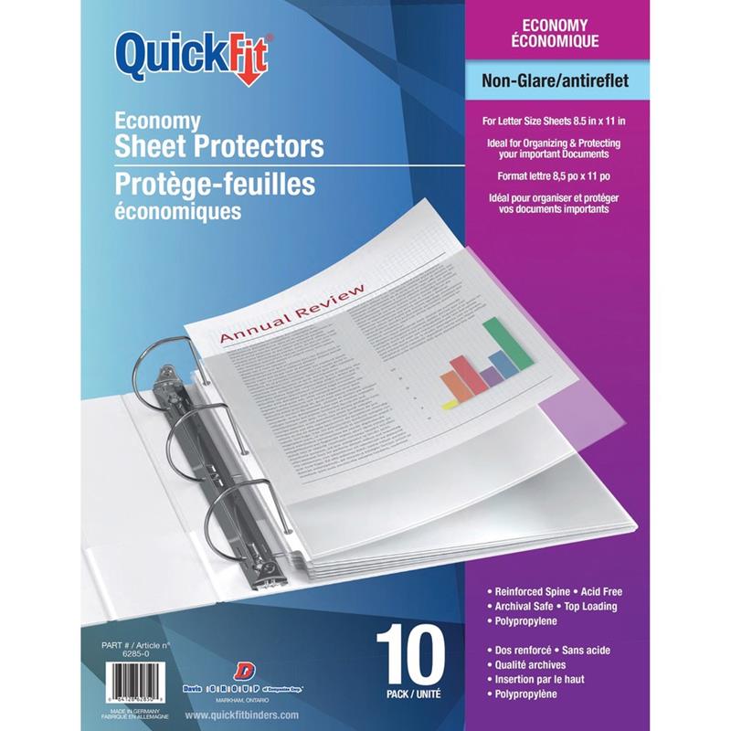 Image Economy Weight Sheet Protectors