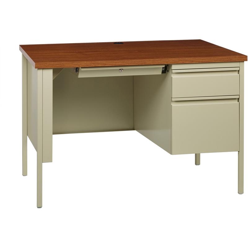 Image Fortress Single Pedestal Desk