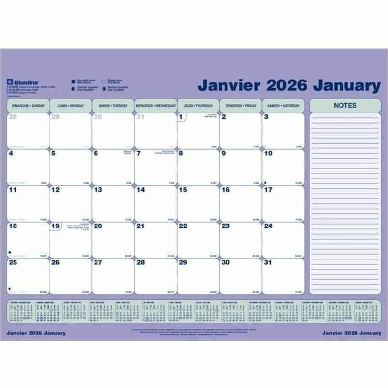 Image Monthly Calendar Desk Pad (2026)