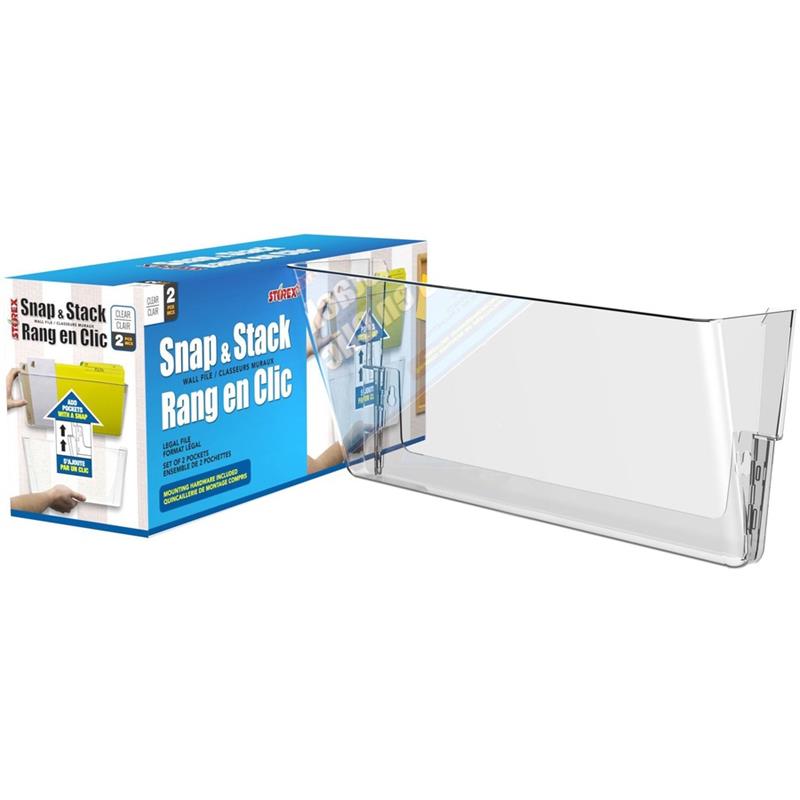 Image Wall File Pack Of 2 Clear Legal Size