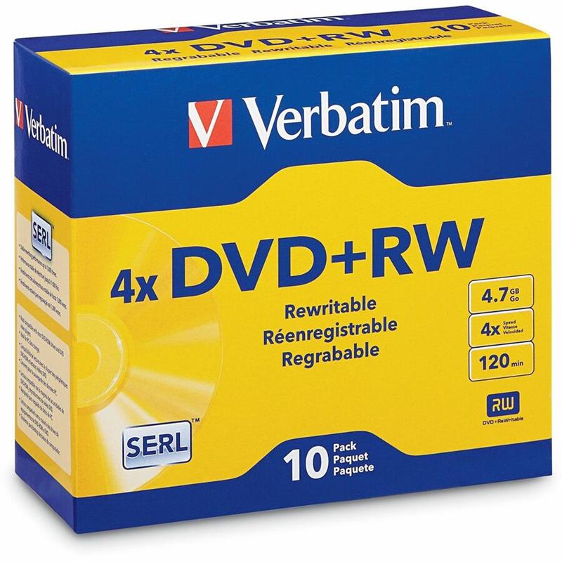 Image DVD+RW Rewritable Disk