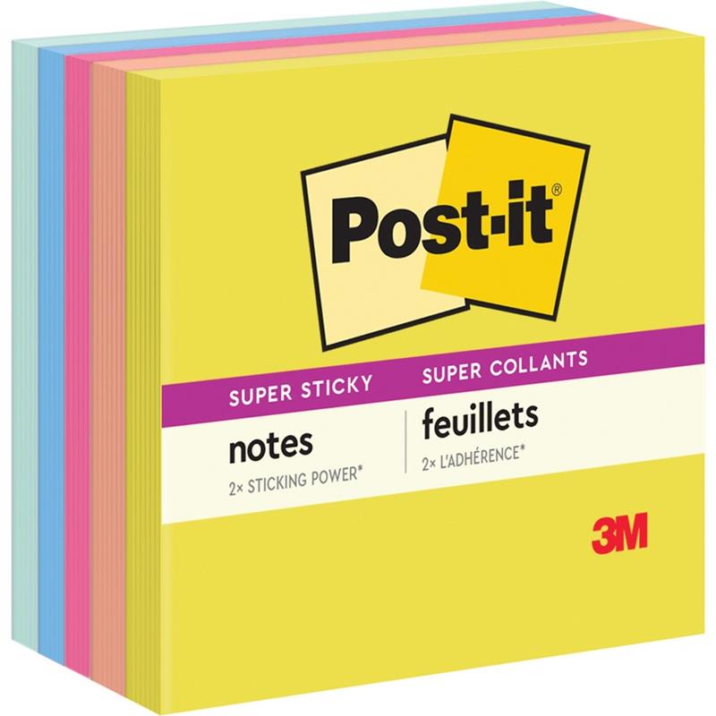 Image Feuillets super collants Post-it® - collection joie estivale